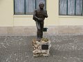Foldrajzi Muzeum - Erd - Balazs Denes szobra